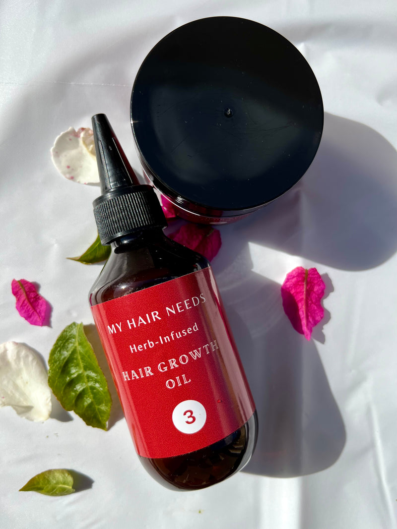 Herb-Infused Hair Growth Oil