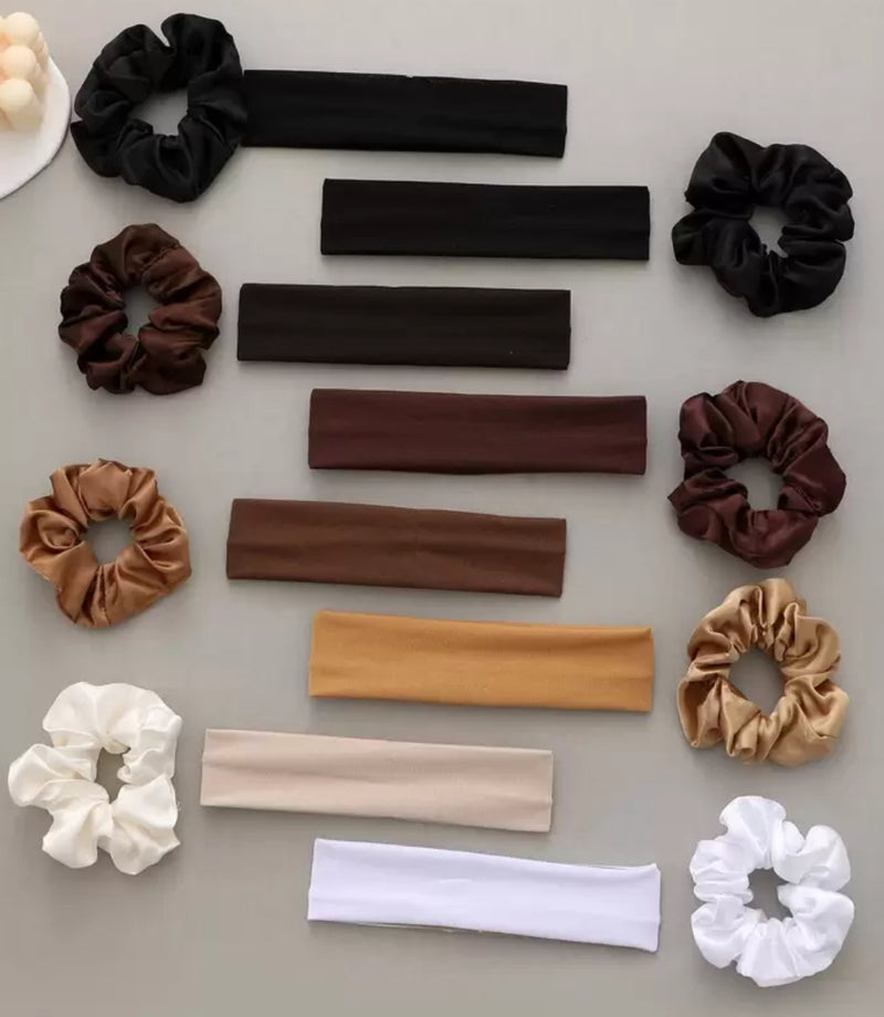 Hair Band & Scrunchie Set Each