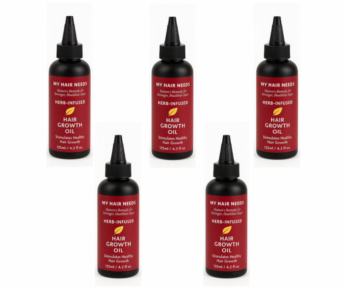 5X Herb-Infused Hair Growth Oil